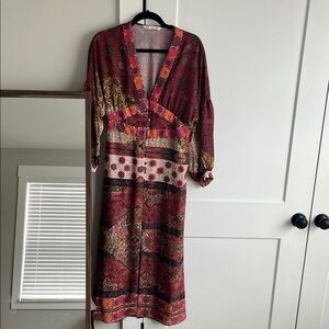 Zara Multicolor Patterned Garment